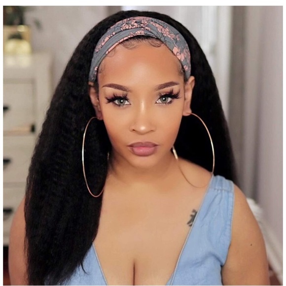 16inch Yaki Human Hair Wig